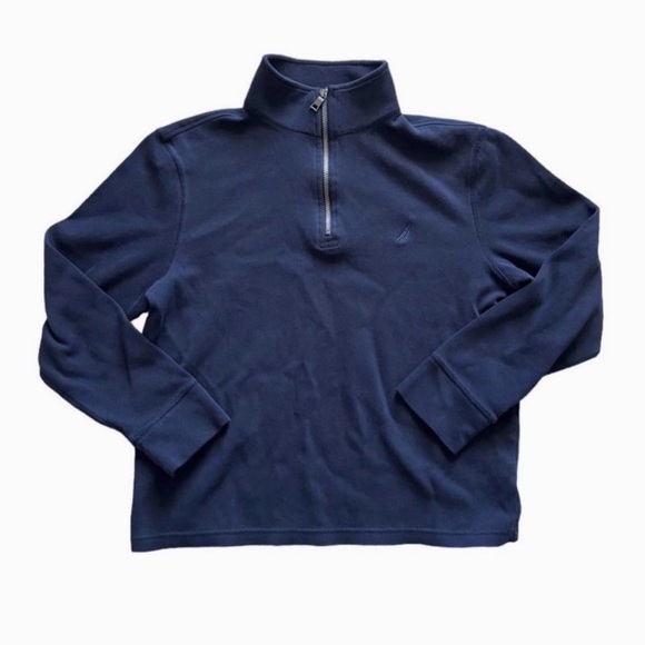 Nautica Other - Nautica Men's Quarter-Zip Sweater in Deep Blue